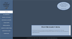 Desktop Screenshot of oldorchardcreek.com